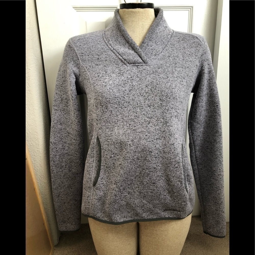 Eddie Bauer woman’s XS shawl collar pull over